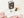 Art Deco Monogram Return Address Stamp